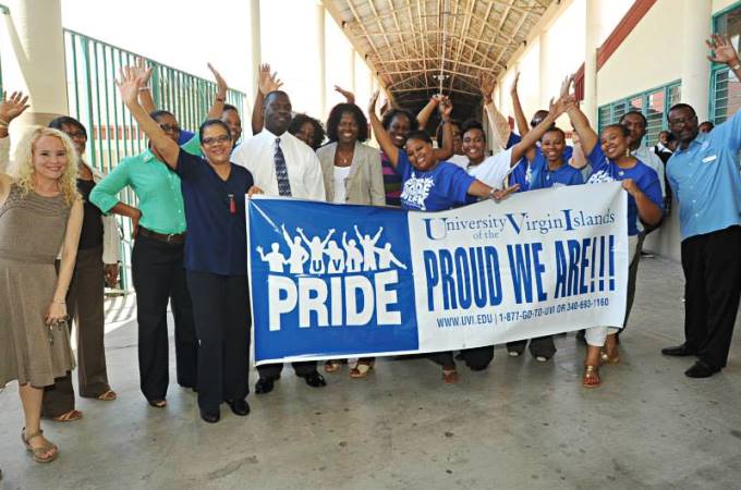 Photo from UVI Pride celebrations