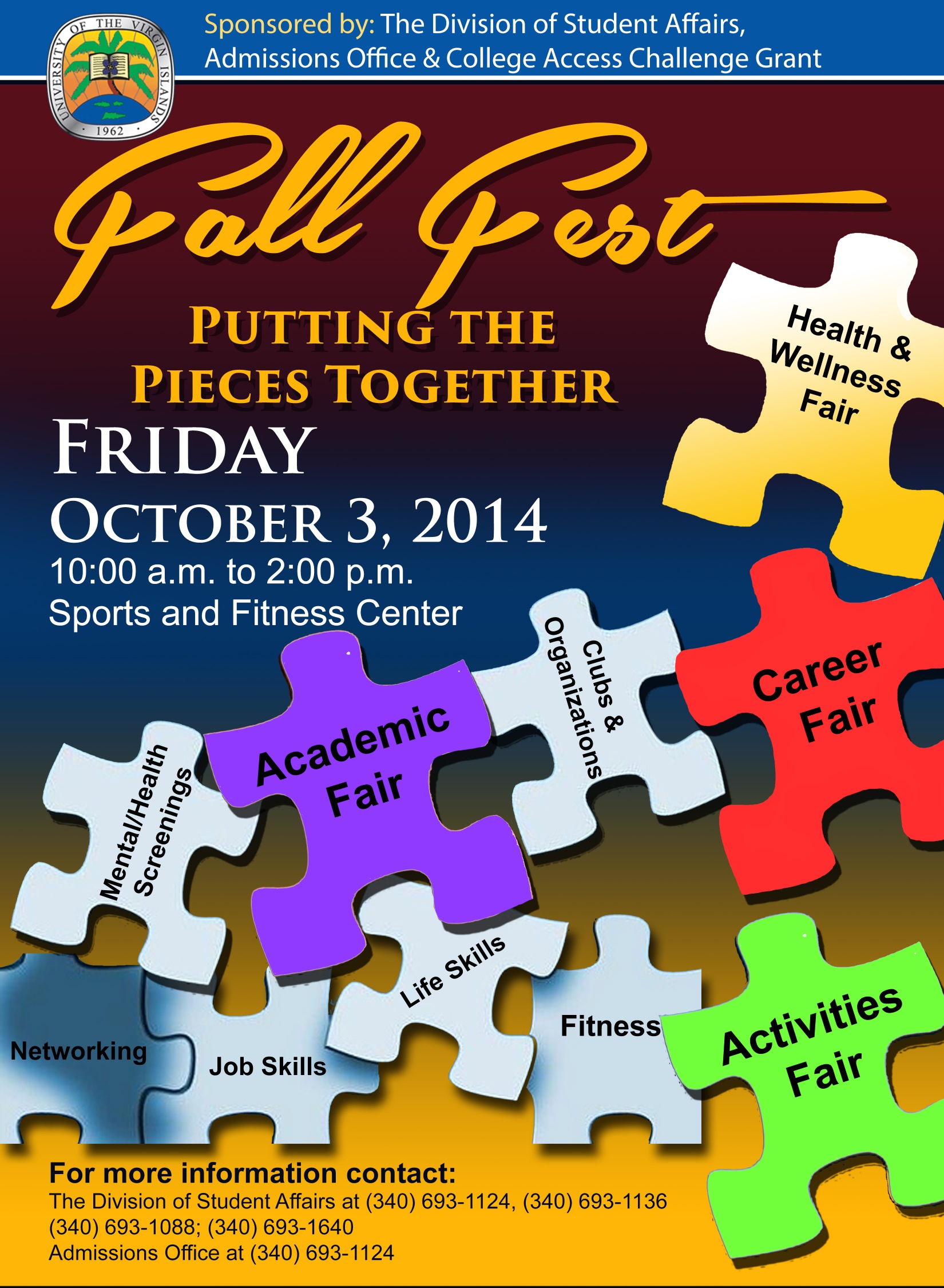 Fall Fest is set to take place on October 3, 2014