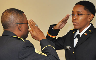 ROTC Commissioning Ceremony at UVI on St. Thomas