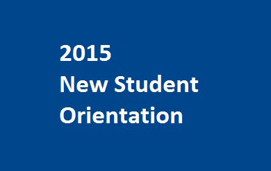 new student orientation stock photo