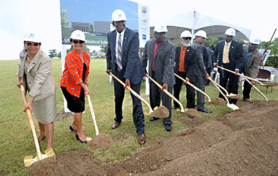 UVI School of Medicine groundbreaking