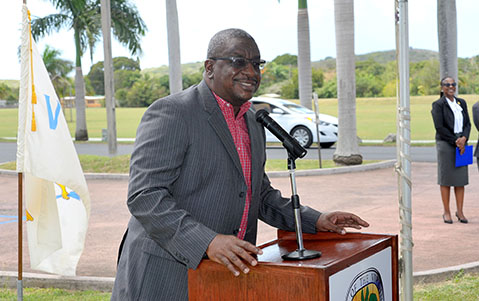 VI Senate President Neville James