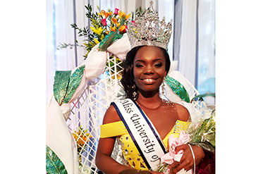 Miss UVI Angelique Flemming 2017 - 2018