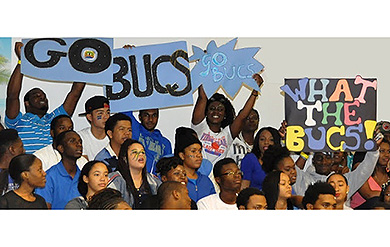 UVI Bucs cheered on by University family