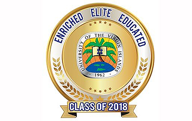 Logo for the University's Class of 2018