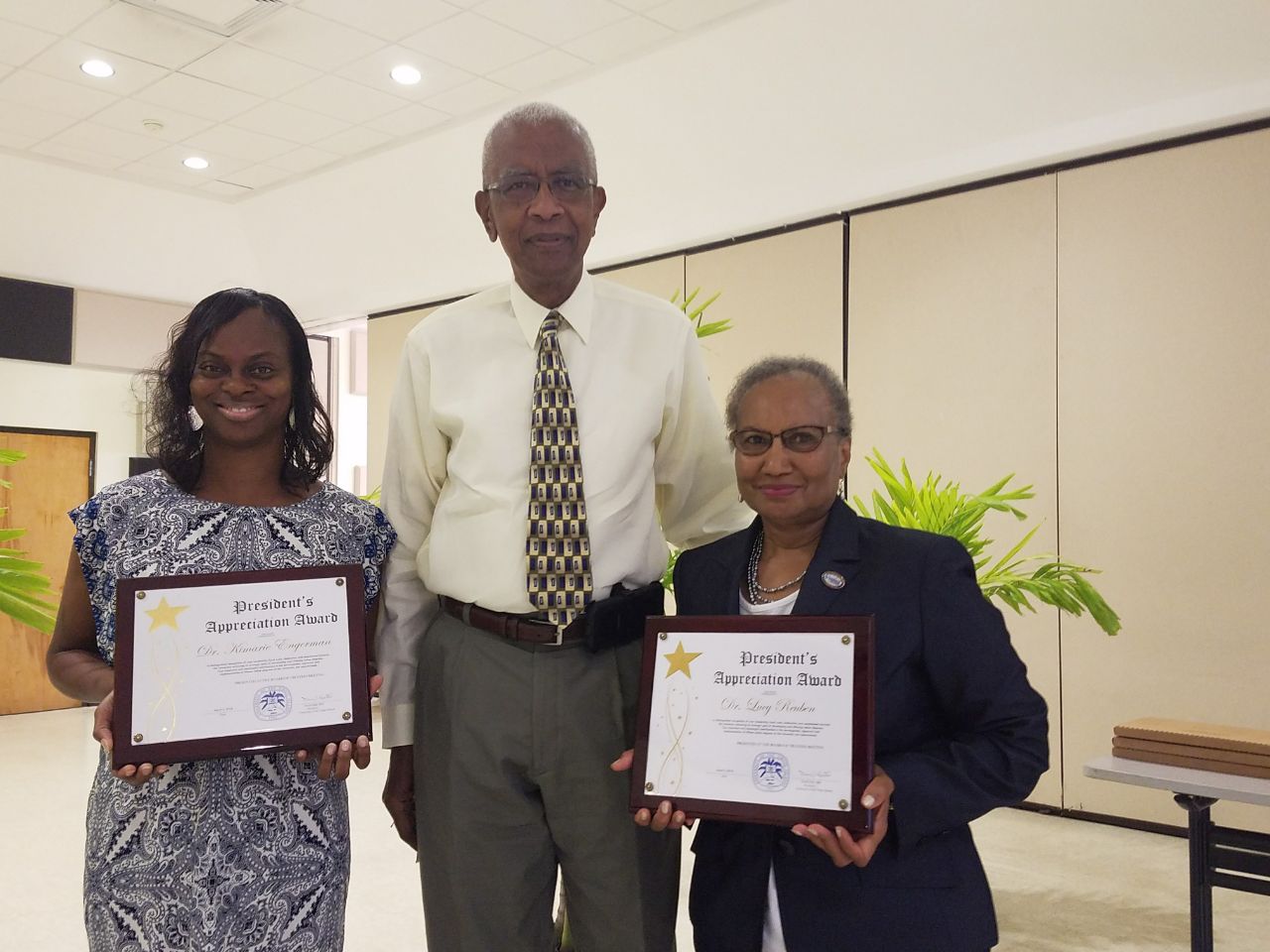 Presidential Awardees in St. Croix