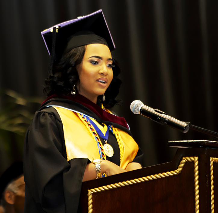 UVI Saint Thomas Class Speaker Che Raina Warner