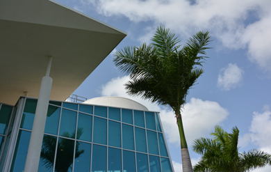 Image of RT Park Building on the Albert A. Sheen Campus on St. Croix