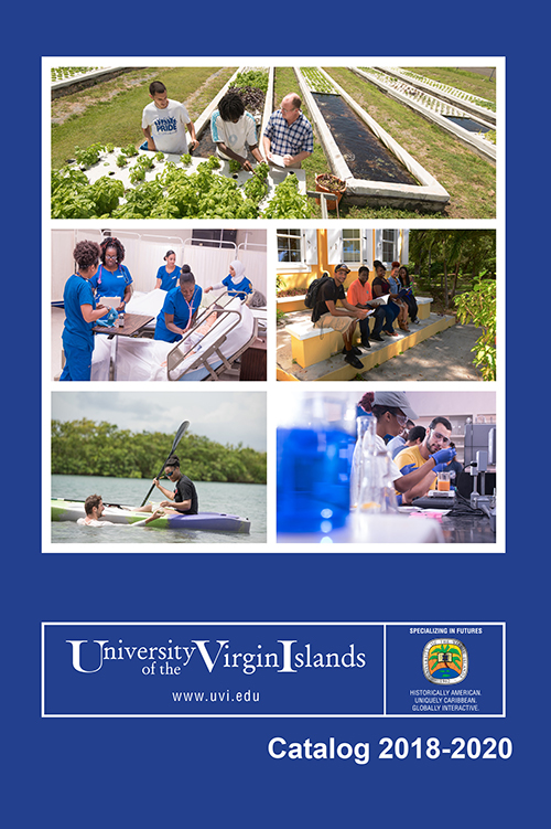 UVI Academic Catalog for 2016 through 2018